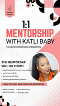 1:1 Mentorship 10 days